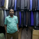 Mohamed Ali in his men’s wear shop in Amal Plaza in Eastleigh, Nairobi.